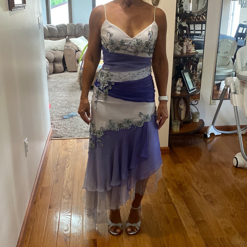 Beautiful Purple Evening Gown